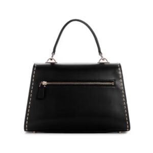 Guess Polyurethane Black Solid Women Sestri Sling Bag