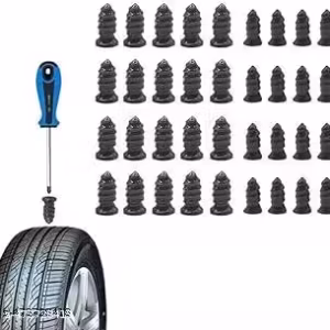 Tubeless Tyre Repair Nails, Rubber Screw